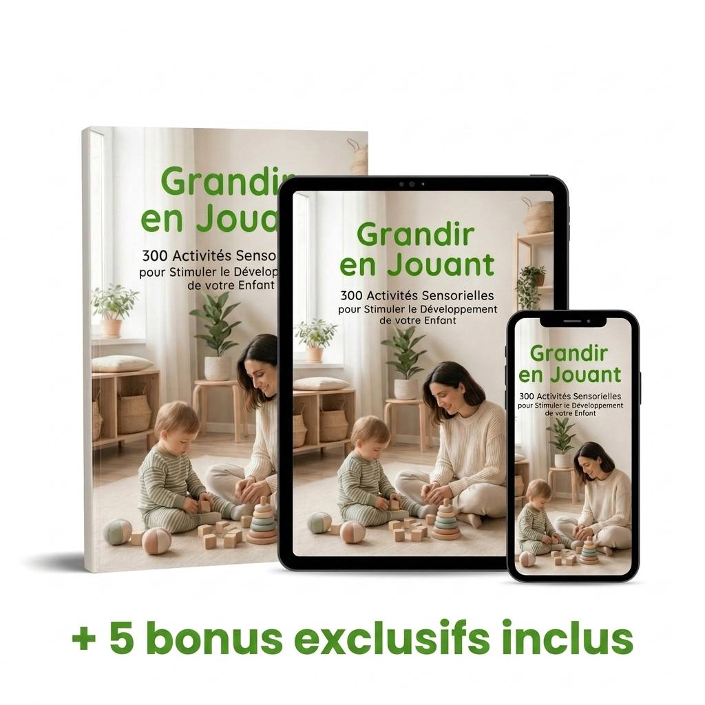 Grandir en Jouant – 300 activités sensorielles pour grandir, de 0 à 6 ans