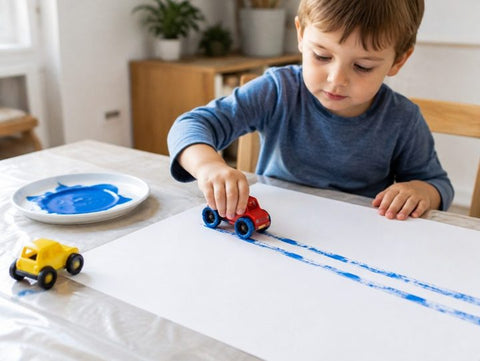 Les pistes des petites voitures