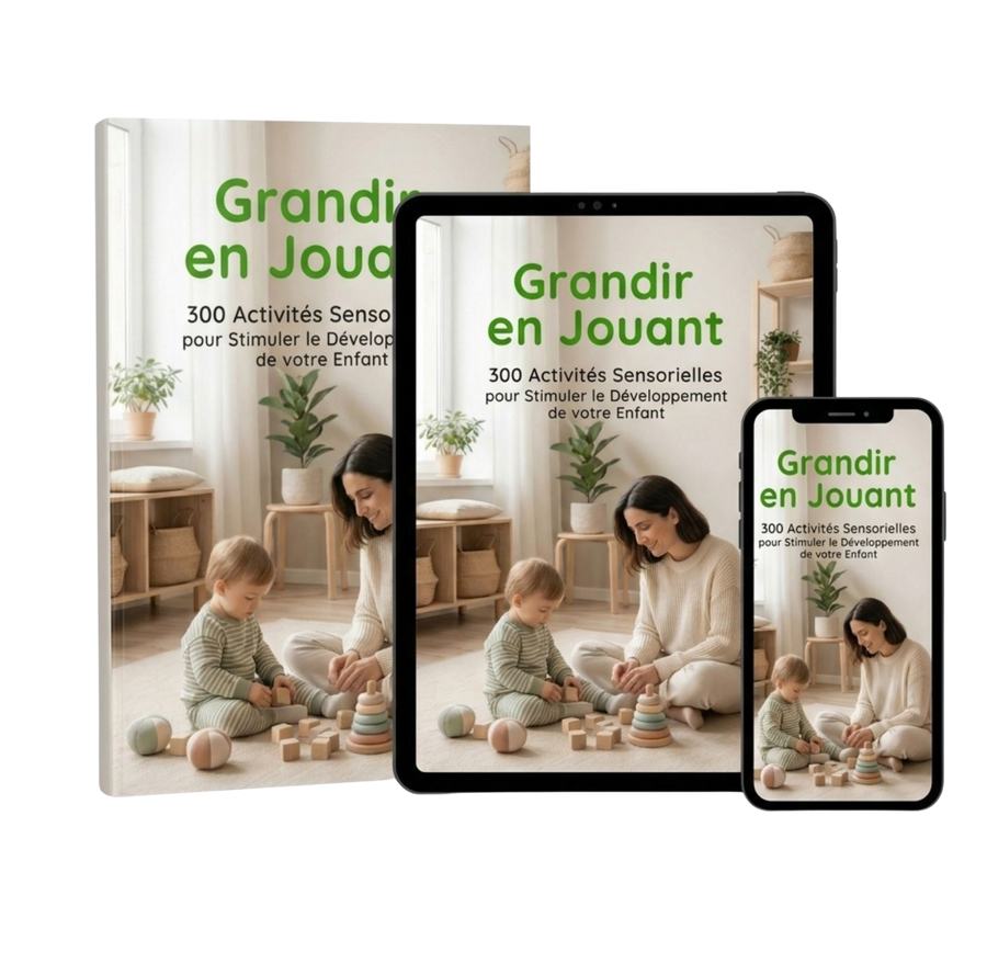 Le guide Grandir en Jouant sur livre, tablette et téléphone